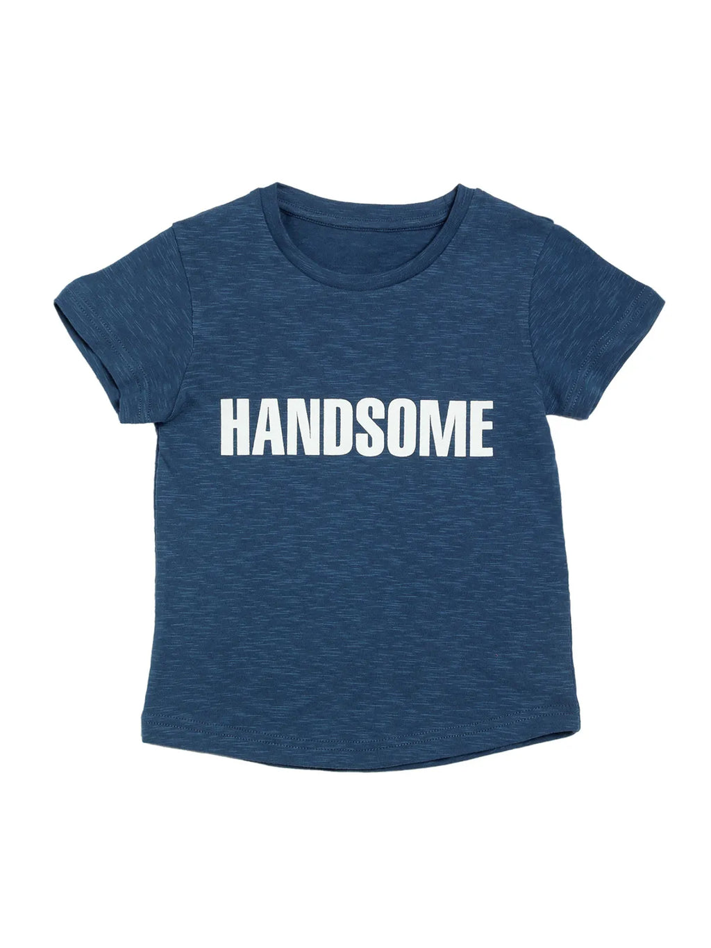 Door74 Boys Navy Handsome Printed Round Neck T-Shirt - 7-8Y image