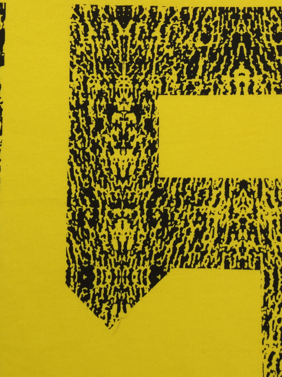Door74 Unisex Yellow 15 Printed Round Neck T-Shirt - 3-4Y image