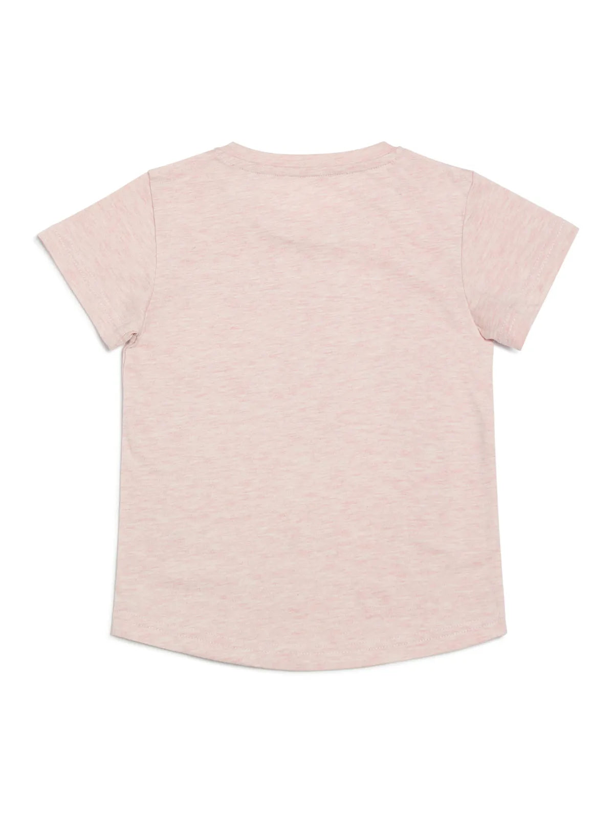 Door74 Unisex Pink 15 Printed Round Neck T-Shirt - 7-8Y image
