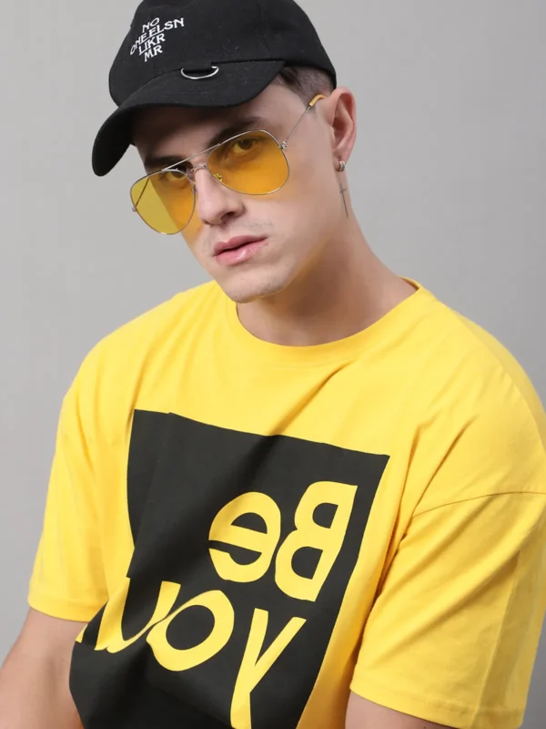 Cotton Printed Oversized T-Shirt For Men