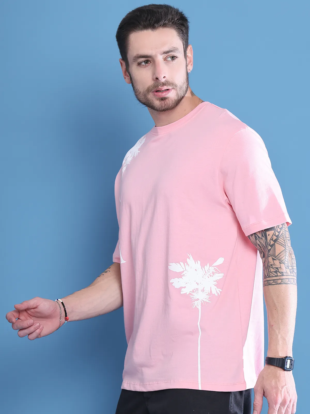 Cotton Printed Oversized T-Shirt For Men - Image 14