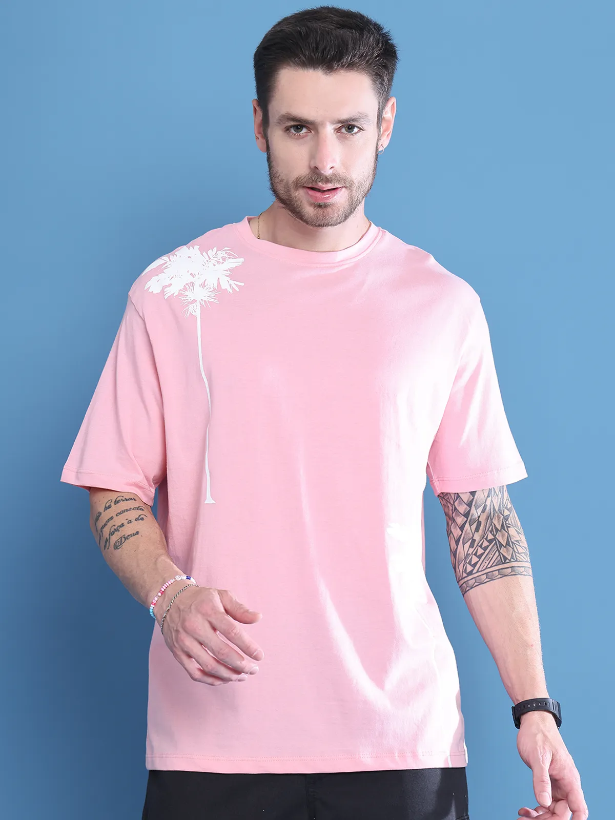 Cotton Printed Oversized T-Shirt For Men - Image 12
