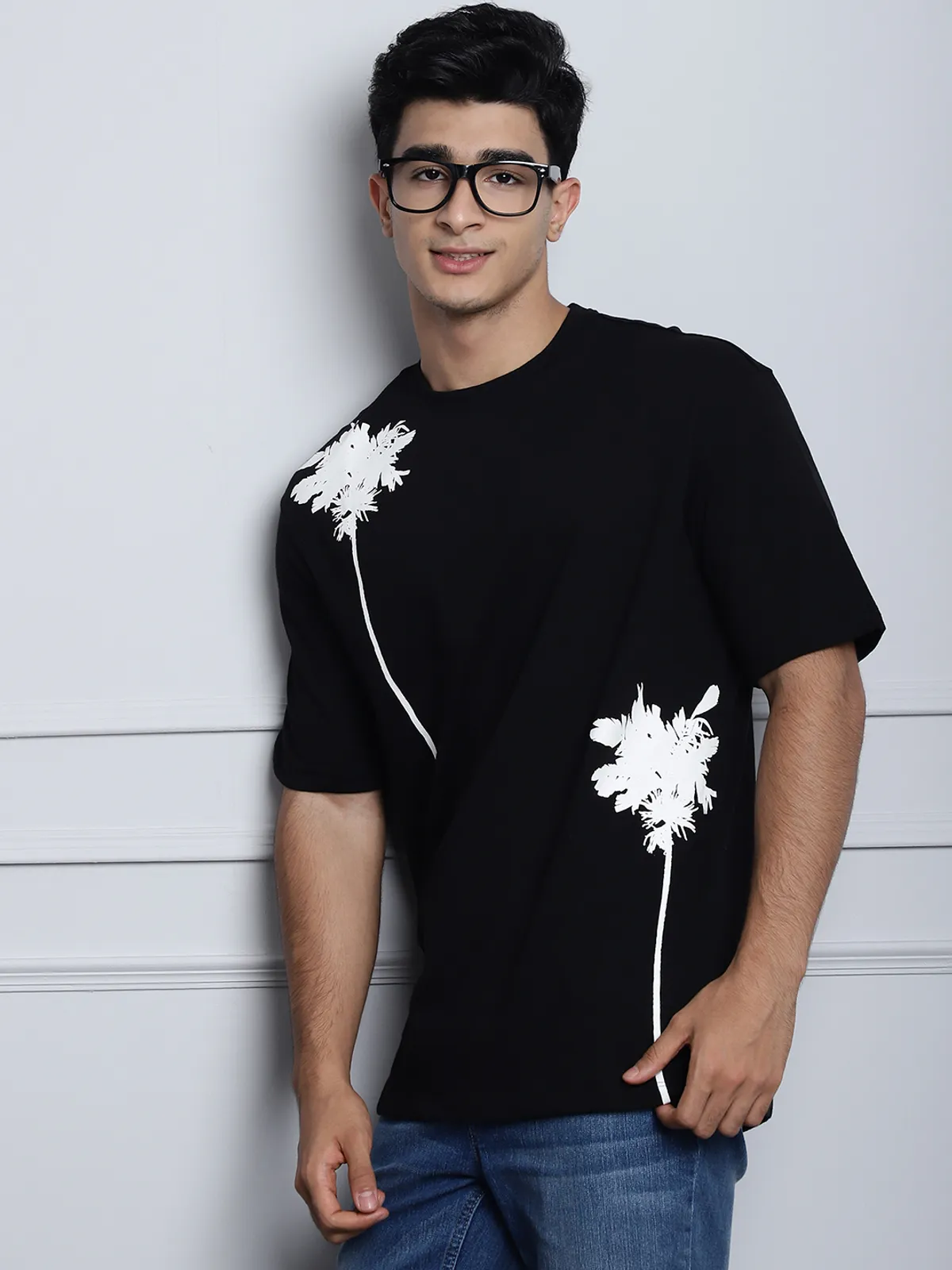 Cotton Printed Oversized T-Shirt For Men - Image 2