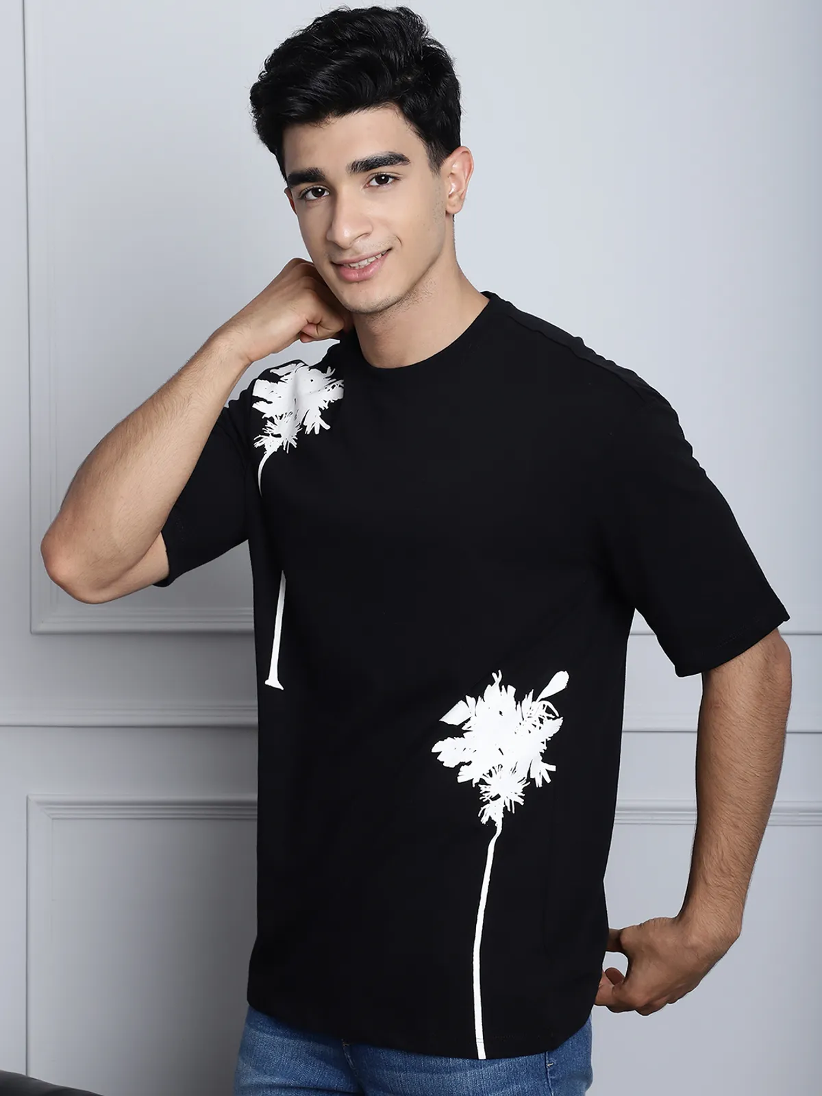 Cotton Printed Oversized T-Shirt For Men - Image 5