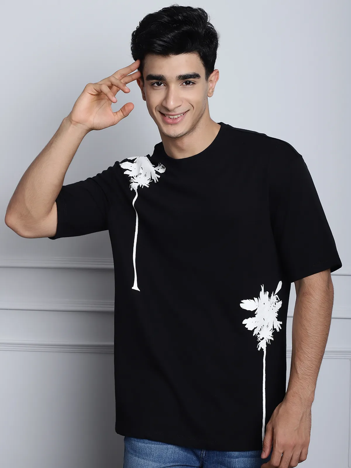 Cotton Printed Oversized T-Shirt For Men - Image 3