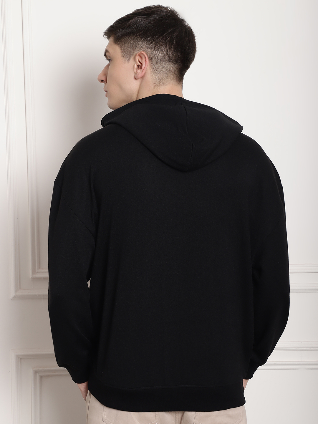 Men Printed Hooded Sweatshirt - Image 5