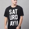 Black Oversized t-shirt for Men