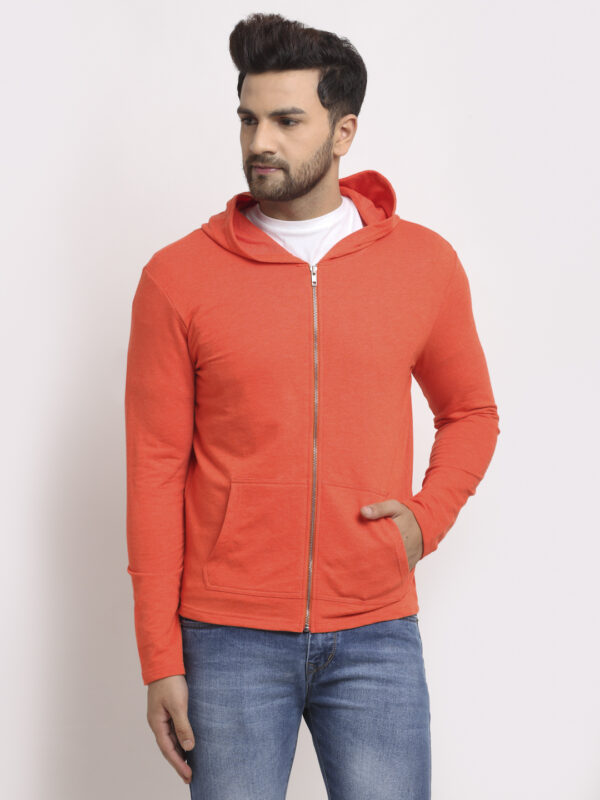 DOOR74 STYLISH HOODED JACKET WITH POCKETS
