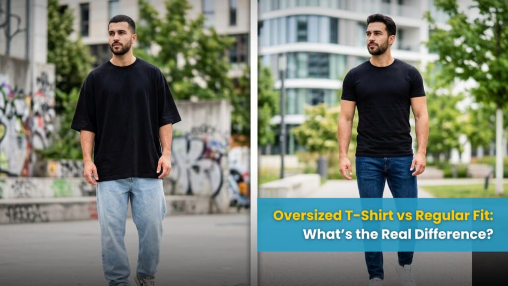 Oversized T-Shirt vs Regular Fit