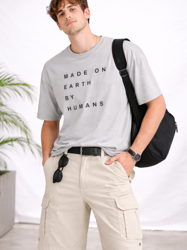 MADE ON EARTH OVERSIZED FIT TSHIRT