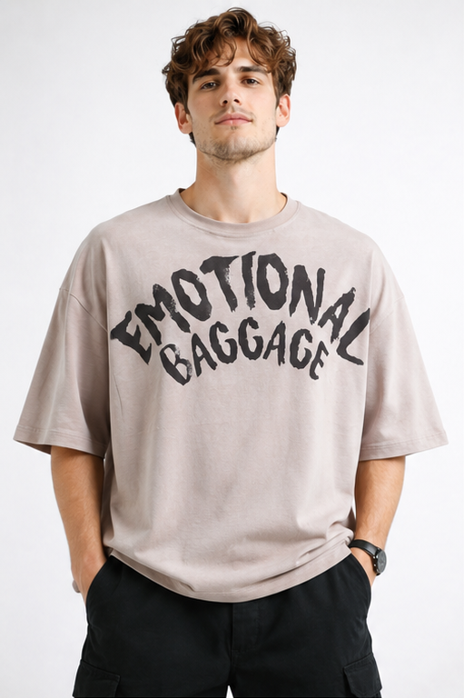 EMOTIONAL BAGGAGE OVERSIZE FIT TSHIRT - Image 2