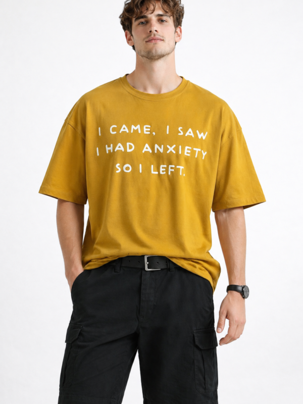 ANXIETY OVERSIZE FIT TSHIRT