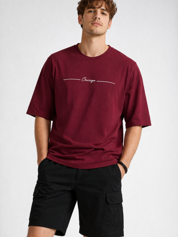 COURAGE OVERSIZED FIT TSHIRT