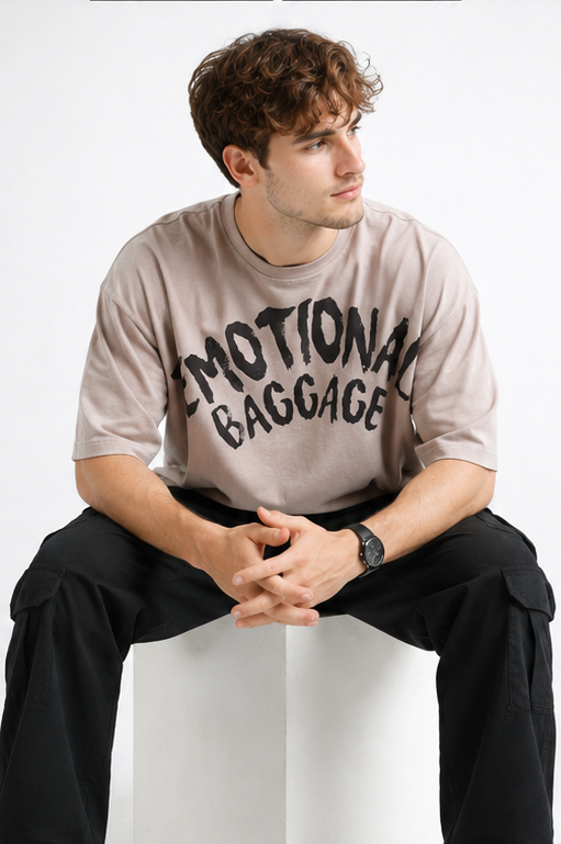EMOTIONAL BAGGAGE OVERSIZE FIT TSHIRT