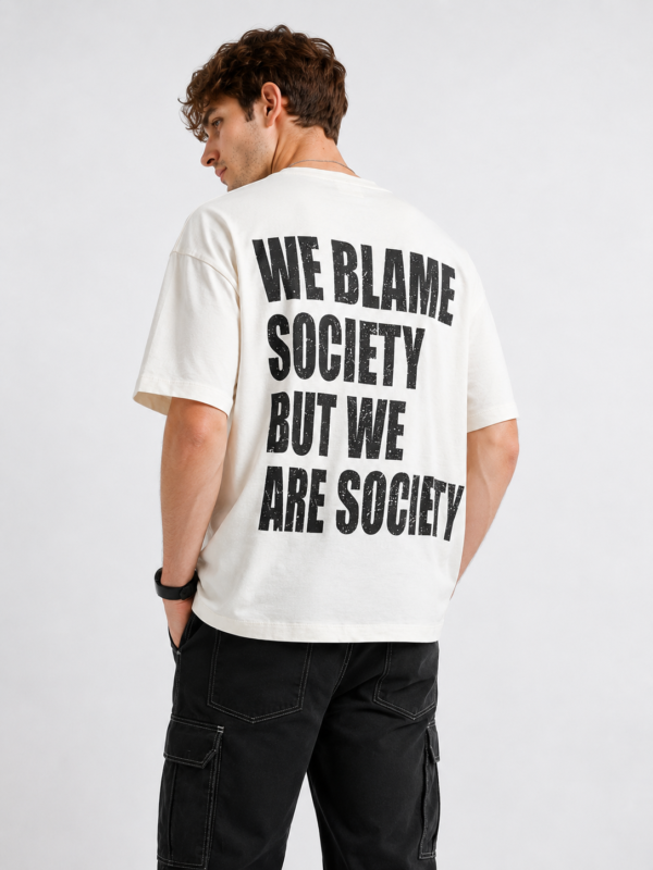 BLAME SOCIETY OVERSIZE FIT TSHIRT