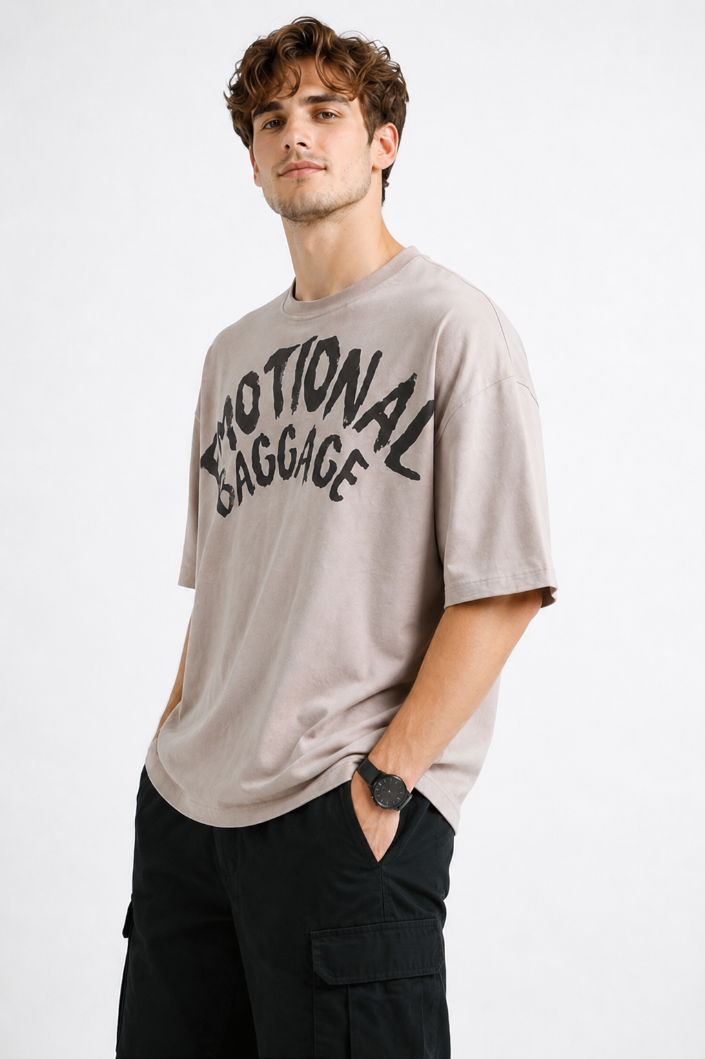 EMOTIONAL BAGGAGE OVERSIZE FIT TSHIRT - Image 5
