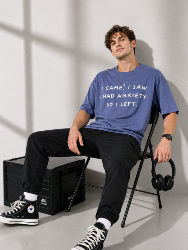 ANXIETY OVERSIZE FIT TSHIRT